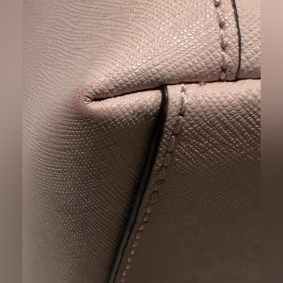 Michael Kors Sofia large East-West satchel, blush/blossom pink saffiano leather - Picture 12 of 14